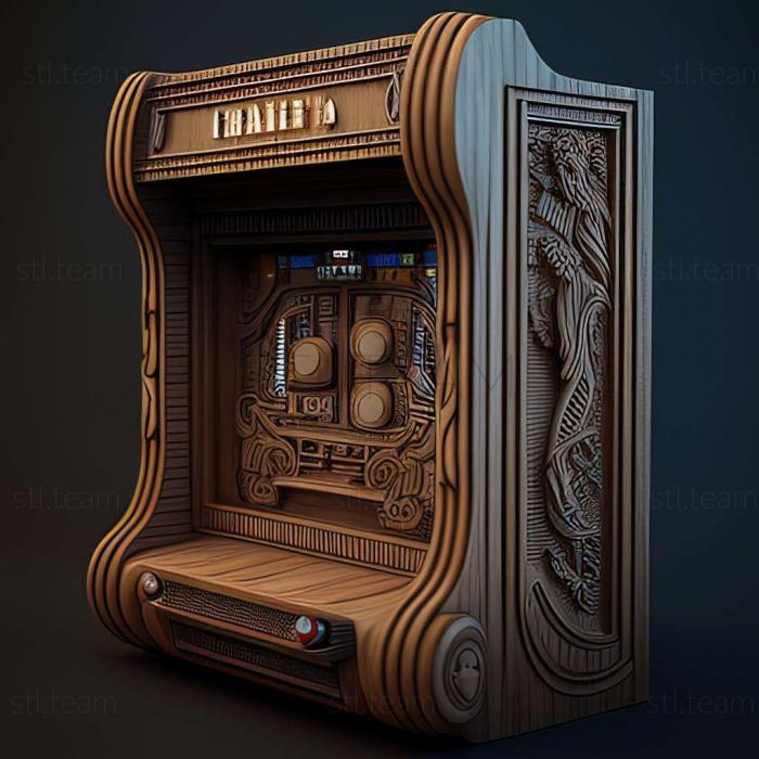 3D model T2 The Arcade Game game (STL)